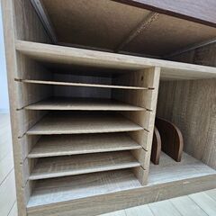 Cacao(カカオ)  ランドセルラック 子供 おしゃれ 収納 棚 幅93cm ワイドの画像