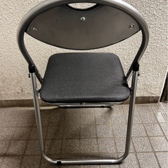 折りたたみパイプ椅子8脚セット　オフィス家具　事務用品　の画像