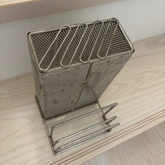 ニトリ　包丁まな板スタンドの画像