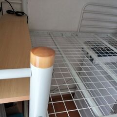 スチールロフトベッドの画像