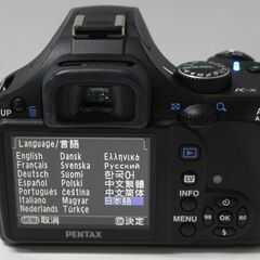 【現状品】PENTAX/K-x/レンズ付き/デジタル一眼レフ ④の画像