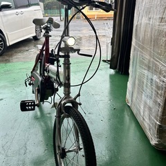 No.561 パナソニックオフタイム BE-EHW07外装7段変速 折りたたみ電動アシスト自転車整備済みの画像