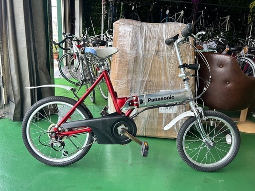 No.561 パナソニックオフタイム BE-EHW07外装7段変速 折りたたみ電動アシスト自転車整備済み