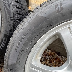 155/65R14冬タイヤアルミセットの画像