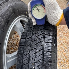 155/65R14冬タイヤアルミセットの画像