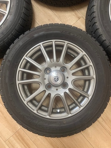 13インチホイール 4本セット 155/65R13（軽自動車用タイヤ付き)