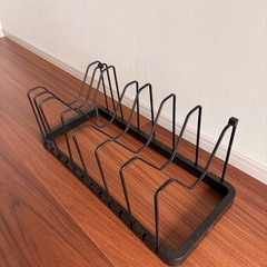 お鍋立てかけラックの画像