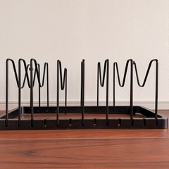 お鍋立てかけラックの画像