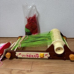 ディズニー　プーさん　簡単　織り機　ニッティー　　マフラー　毛糸　の画像