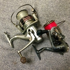 スピニングリール　釣り　リール　3000番　2台の画像