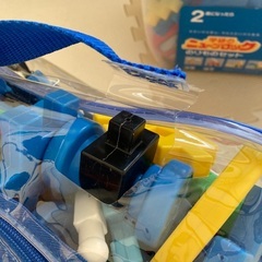 ニューブロックのりものセット&トーマスとパーシーおおきなバッグの画像