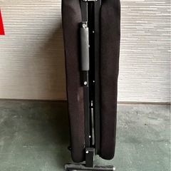 折りたたみ式リクライニングベッド　シングルベッドの画像