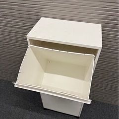 訳あり★ケユカ rectie ボックス2深2段  収納ボックス　分別ダストボックス　ゴミ箱の画像