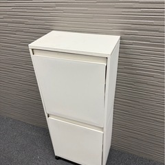 訳あり★ケユカ rectie ボックス2深2段  収納ボックス　分別ダストボックス　ゴミ箱の画像