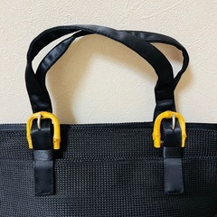 ELLEdeELLE レディース 手提げバッグ トートバッグ シンプル 黒の画像