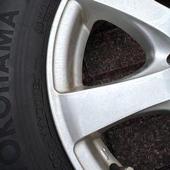【格安】14インチ　タイヤ付きホイール　スタッドレスの画像