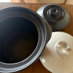 ガス火専用ご飯鍋3号炊きあげます。の画像