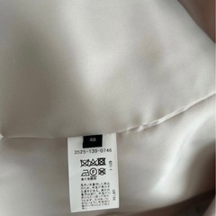 green label relaxing  UNITED ARROWS　ノーラペルコート の画像