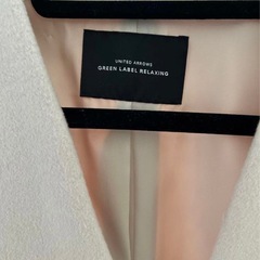 green label relaxing  UNITED ARROWS　ノーラペルコート の画像
