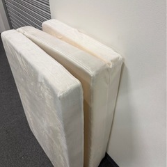 三つ折りマットレス　シングル　三栄コーポレーションの画像