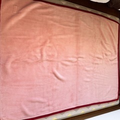 【美品】シングル　毛布　の画像