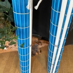 簾 すだれ プラ シンプル ガーデニング メダカ 日差し 1本800円！  1124-013の画像