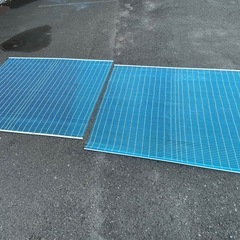 簾 すだれ プラ シンプル ガーデニング メダカ 日差し 1本800円！  1124-013の画像