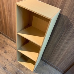 カラーボックス　木製棚　3段の画像