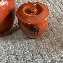 壺　2個　大小の画像