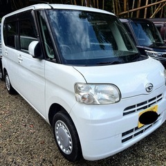 格安！綺麗⭐︎走行9.7万㌔⭐︎タント パワースライドドア付き！パール色 不具合ありませんの画像