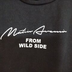 MATIN AVENIR マタンアヴニールの長袖ロンT ブラック ロゴデザイン 朝倉未来ブランド シンプル 定番人気アイテム  251125-1Tの画像