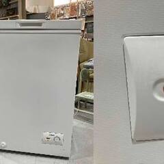 H25★YAMAZEN 山善★冷凍ストッカー YF-C101 2023年 直冷式 100L 上開き 大容量 バスケット無し 家庭用 スリムの画像