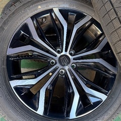 クラウン純正アルミ付スタッドレスの画像