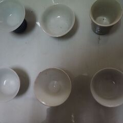 レトロな杯１０個、珍品、猪口、ぐい飲み、２の画像