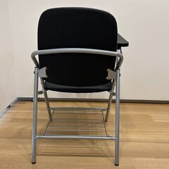 テーブル付きチェア　折りたたみ椅子の画像