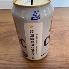 貯金箱　サッポロクラシックの画像