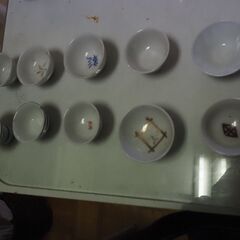 レトロな杯１０個、珍品、猪口、ぐい飲み、２の画像