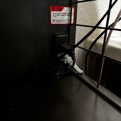 収納棚　レンジ、炊飯器用ラック　棚の画像