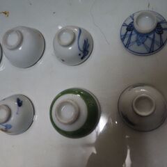 レトロな杯１０個、珍品、猪口、ぐい飲み、３の画像