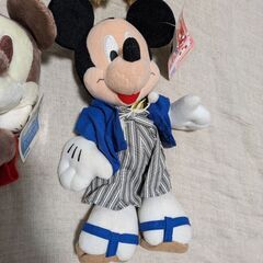 ディズニー　ミッキー　ミニー　ぬいぐるみの画像