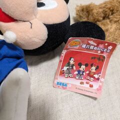 ディズニー　ミッキー　ミニー　ぬいぐるみの画像