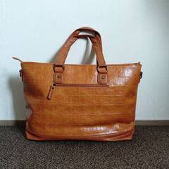 美品　D.KELLY クロコトートバッグの画像