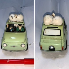 ルパン三世　ルパン＆次元 走って逃げる貯金箱　の画像