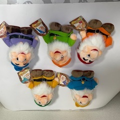 サンタクロースとトナカイ、7人のこびと内5人の画像