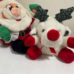 サンタクロースとトナカイ、7人のこびと内5人の画像