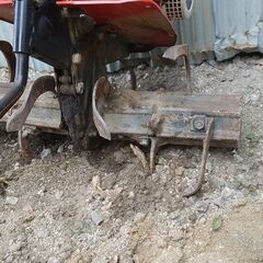 ②シバウラKB272チビ楽　管理機　耕運機　トラクター　家庭菜園　農機具　引き取り限定の画像
