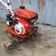 ②シバウラKB272チビ楽　管理機　耕運機　トラクター　家庭菜園　農機具　引き取り限定の画像