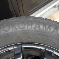 スタッドレスタイヤ　195／65Ｒ15　アルミホイール付き　４本の画像