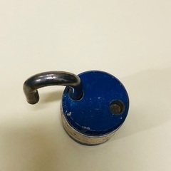 レトロ 南京錠 3桁ダイヤル式 パドロック 鍵 カギ 錠前 防犯の画像