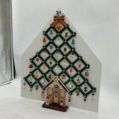 【長期保管品】クリスマス オブジェ 置物 インテリア 1点 元箱あり 木製 可愛い 卓上の画像